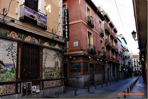 Calle de Núñez de Arce, donde se ubicaba La Campana
